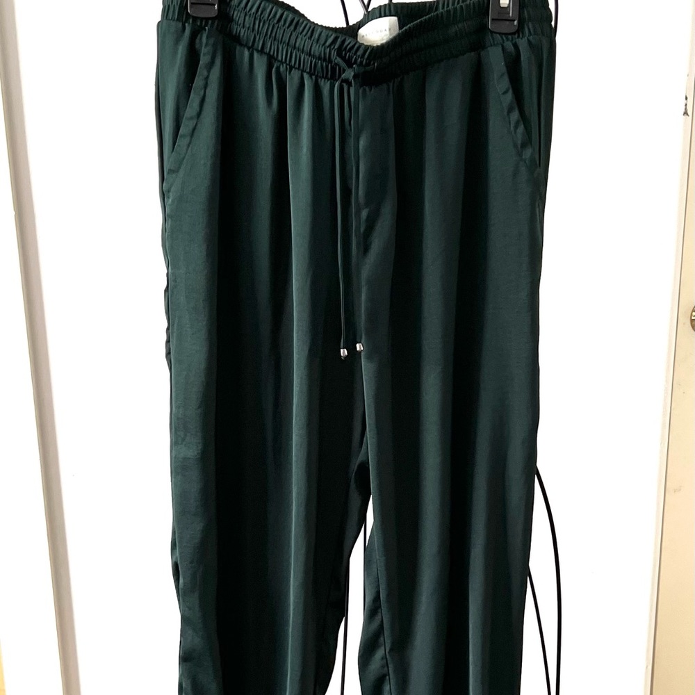 Womens Green Jogger Pants